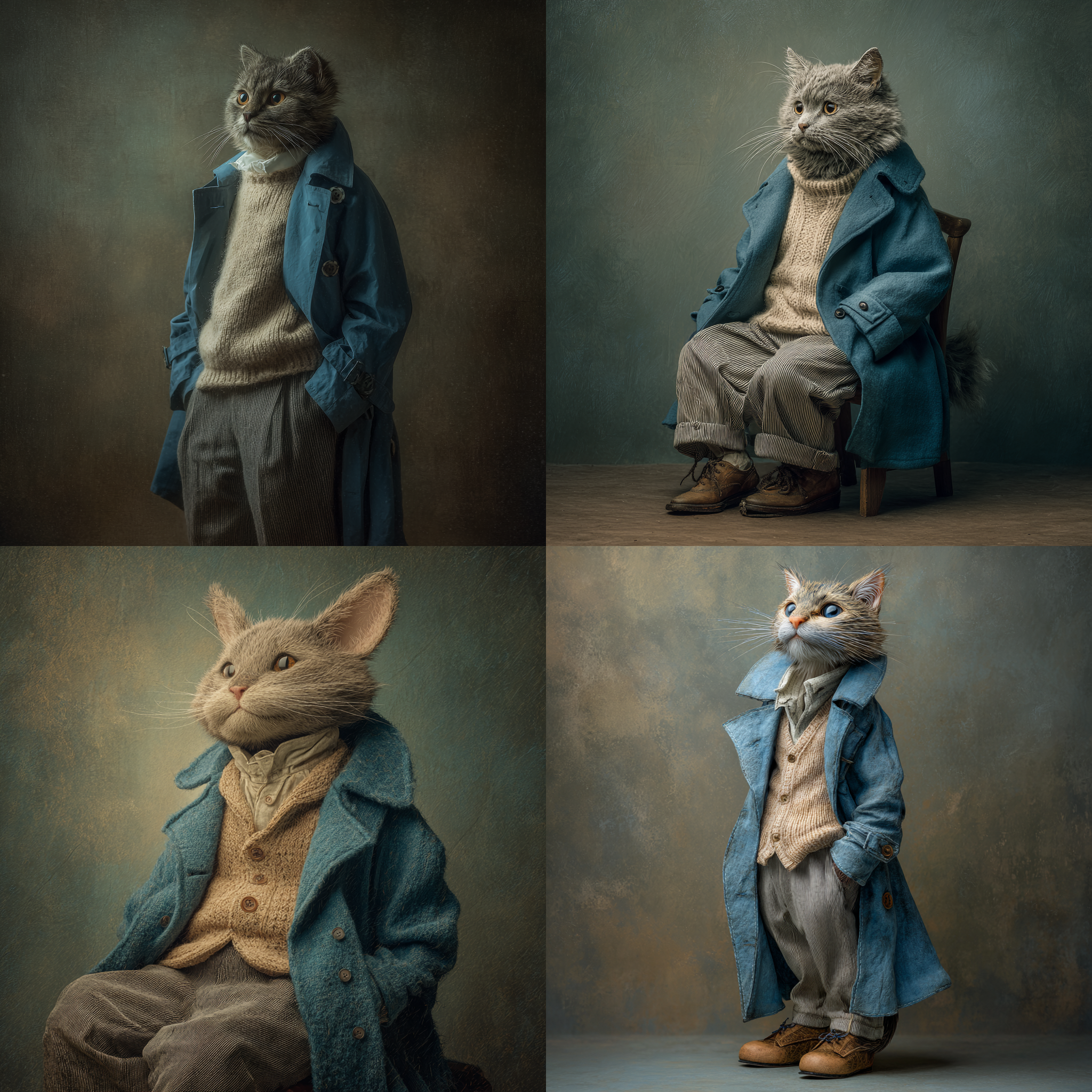 귀여운 동물친구 16°C 튼구름 날씨 패션 추천 코디