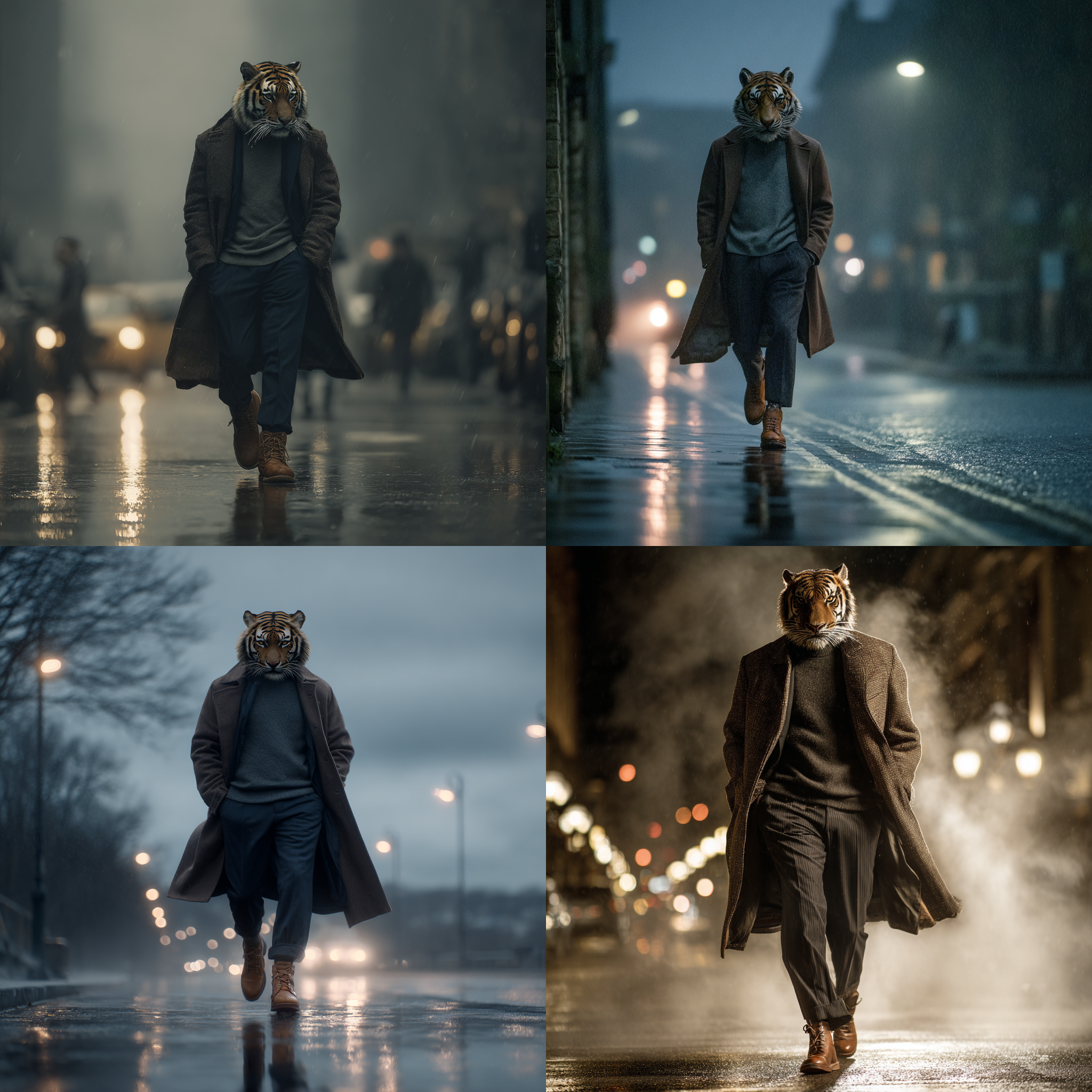 귀여운 동물친구 9°C 튼구름 날씨 패션 추천 코디